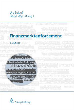 Buchcover Finanzmarktenforcement | Fritz Ammann | EAN 9783727289439 | ISBN 3-7272-8943-0 | ISBN 978-3-7272-8943-9
