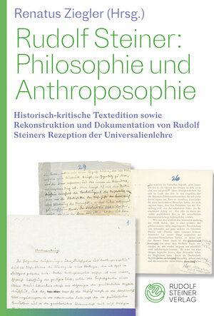 Buchcover Philosophie und Anthroposophie | Renatus Ziegler | EAN 9783727453410 | ISBN 3-7274-5341-9 | ISBN 978-3-7274-5341-0