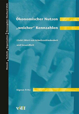 Buchcover Ökonomischer Nutzen "weicher" Kennzahlen | Sigrun Fritz | EAN 9783728130242 | ISBN 3-7281-3024-9 | ISBN 978-3-7281-3024-2