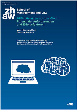 Buchcover BPM-Lösungen aus der Cloud: Potenziale, Anforderungen und Erfolgsfaktoren | Ueli Schlatter | EAN 9783728135841 | ISBN 3-7281-3584-4 | ISBN 978-3-7281-3584-1