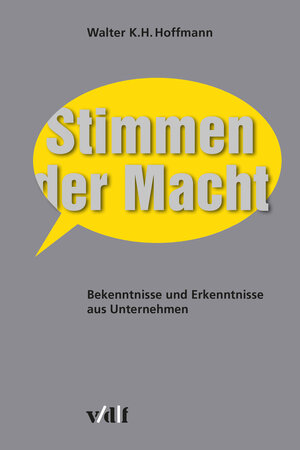 Buchcover Stimmen der Macht | Walter K.H. Hoffmann | EAN 9783728137647 | ISBN 3-7281-3764-2 | ISBN 978-3-7281-3764-7