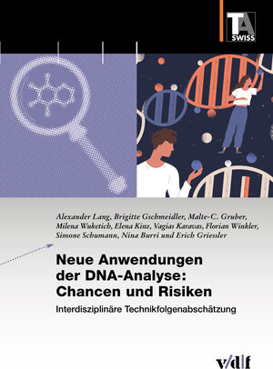 Buchcover Neue Anwendungen der DNA-Analyse: Chancen und Risiken | Alexander Lang | EAN 9783728140388 | ISBN 3-7281-4038-4 | ISBN 978-3-7281-4038-8