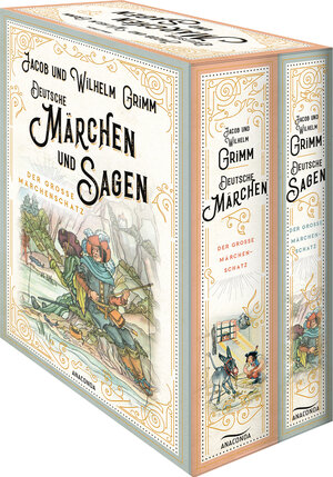 Buchcover Deutsche Märchen und Sagen (2 Bände im Schuber) | Wilhelm Grimm | EAN 9783730611784 | ISBN 3-7306-1178-X | ISBN 978-3-7306-1178-4