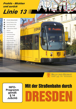 Buchcover Mit der Straßenbahn durch Dresden, Linie 13  | EAN 9783731008392 | ISBN 3-7310-0839-4 | ISBN 978-3-7310-0839-2