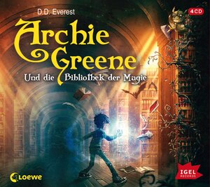 Buchcover Archie Greene 1. Archie Greene und die Bibliothek der Magie | D. D. Everest | EAN 9783731311096 | ISBN 3-7313-1109-7 | ISBN 978-3-7313-1109-6