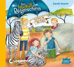 Buchcover Der fabelhafte Regenschirm 2. Rettung für das Zebra | Sarah Storm | EAN 9783731311430 | ISBN 3-7313-1143-7 | ISBN 978-3-7313-1143-0