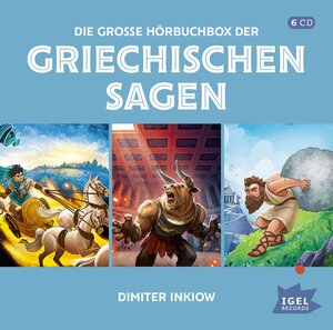 Buchcover Die große Hörbuchbox der griechischen Sagen | Dimiter Inkiow | EAN 9783731313007 | ISBN 3-7313-1300-6 | ISBN 978-3-7313-1300-7