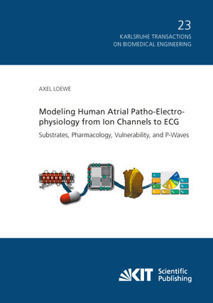 Buchcover Modeling Human Atrial Patho-Electrophysiology from Ion Channels to ECG - Substrates, Pharmacology, Vulnerability, and P-Waves | Axel Loewe | EAN 9783731505280 | ISBN 3-7315-0528-2 | ISBN 978-3-7315-0528-0