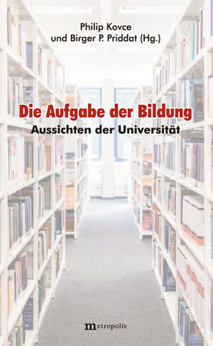 Buchcover Die Aufgabe der Bildung  | EAN 9783731610472 | ISBN 3-7316-1047-7 | ISBN 978-3-7316-1047-2