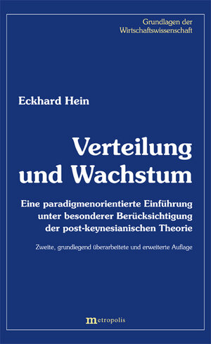 Buchcover Verteilung und Wachstum | Eckhard Hein | EAN 9783731611998 | ISBN 3-7316-1199-6 | ISBN 978-3-7316-1199-8