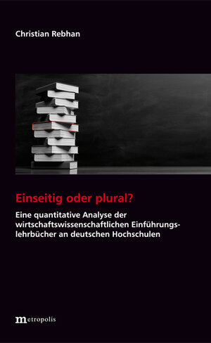 Buchcover Einseitig oder plural? | Christian Rebhan | EAN 9783731612735 | ISBN 3-7316-1273-9 | ISBN 978-3-7316-1273-5