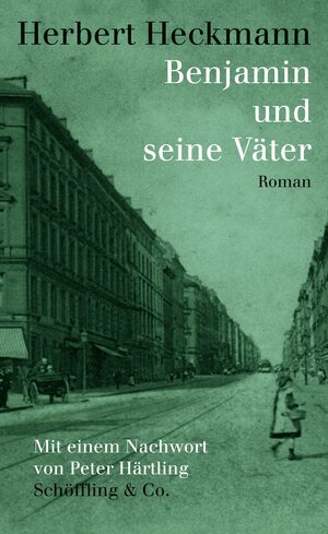 Buchcover Benjamin und seine Väter | Herbert Heckmann | EAN 9783731761099 | ISBN 3-7317-6109-2 | ISBN 978-3-7317-6109-9