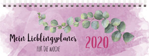 Buchcover Tischquerkalender Lieblingsplaner 2020  | EAN 9783731843955 | ISBN 3-7318-4395-1 | ISBN 978-3-7318-4395-5
