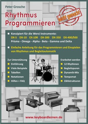 Buchcover Rhythmus Programmieren leicht gemacht | Peter Grosche | EAN 9783732274727 | ISBN 3-7322-7472-1 | ISBN 978-3-7322-7472-7