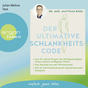 Buchcover Der ultimative Schlankheitscode | Matthias Riedl | EAN 9783732457281 | ISBN 3-7324-5728-1 | ISBN 978-3-7324-5728-1