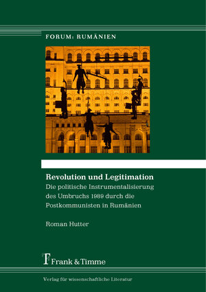 Buchcover Revolution und Legitimation | Roman Hutter | EAN 9783732900527 | ISBN 3-7329-0052-5 | ISBN 978-3-7329-0052-7