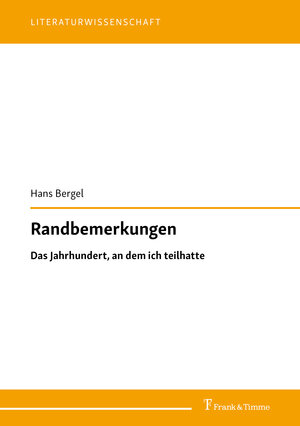 Buchcover Randbemerkungen | Hans Bergel | EAN 9783732906536 | ISBN 3-7329-0653-1 | ISBN 978-3-7329-0653-6