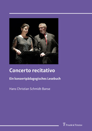 Buchcover Concerto recitativo | Hans Christian Schmidt-Banse | EAN 9783732907816 | ISBN 3-7329-0781-3 | ISBN 978-3-7329-0781-6