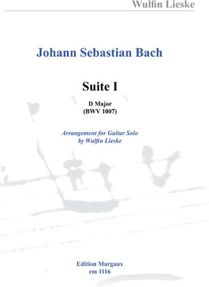 Buchcover Suite I | Johann S Bach | EAN 9783733303501 | ISBN 3-7333-0350-4 | ISBN 978-3-7333-0350-1