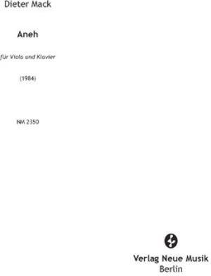 Buchcover Aneh | Dieter Mack | EAN 9783733315566 | ISBN 3-7333-1556-1 | ISBN 978-3-7333-1556-6
