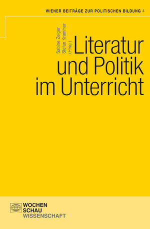 Buchcover Literatur und Politik im Unterricht  | EAN 9783734401756 | ISBN 3-7344-0175-5 | ISBN 978-3-7344-0175-6