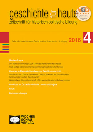 Buchcover Glaubensfragen | Wolfgang Benz | EAN 9783734403378 | ISBN 3-7344-0337-5 | ISBN 978-3-7344-0337-8