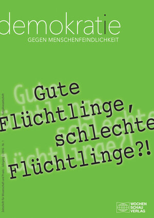Buchcover Gute Flüchtlinge, schlechte Flüchtlinge?!  | EAN 9783734403415 | ISBN 3-7344-0341-3 | ISBN 978-3-7344-0341-5