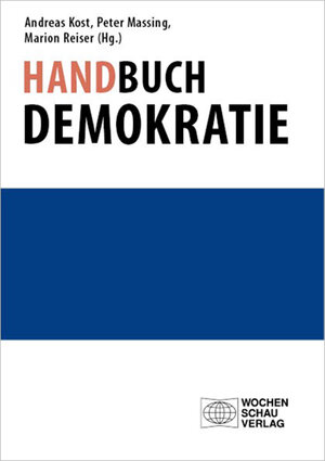 Buchcover Handbuch Demokratie  | EAN 9783734409523 | ISBN 3-7344-0952-7 | ISBN 978-3-7344-0952-3
