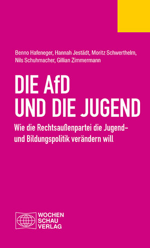 Buchcover Die AfD und die Jugend | Benno Hafeneger | EAN 9783734411649 | ISBN 3-7344-1164-5 | ISBN 978-3-7344-1164-9