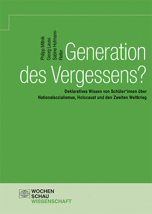 Buchcover Generation des Vergessens? | Philipp Mittnik | EAN 9783734412707 | ISBN 3-7344-1270-6 | ISBN 978-3-7344-1270-7
