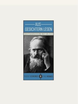 Buchcover Aus Gesichtern lesen | Pius Widmer, Rudolf Schreiner | EAN 9783734737589 | ISBN 3-7347-3758-3 | ISBN 978-3-7347-3758-9