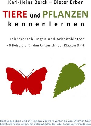 Buchcover Tiere und Pflanzen kennenelernen | Karl-Heinz Berck | EAN 9783734783777 | ISBN 3-7347-8377-1 | ISBN 978-3-7347-8377-7