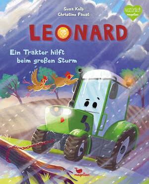 Buchcover Leonard - Ein Traktor hilft beim großen Sturm | Suza Kolb | EAN 9783734821004 | ISBN 3-7348-2100-2 | ISBN 978-3-7348-2100-4