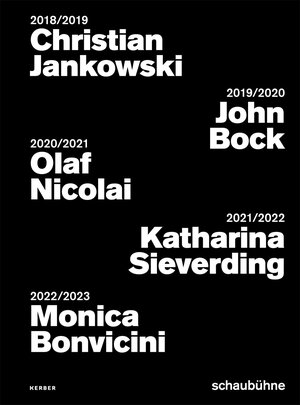 Buchcover Plakatkampagnen der Schaubühne 2018 bis 2022  | EAN 9783735609236 | ISBN 3-7356-0923-6 | ISBN 978-3-7356-0923-6