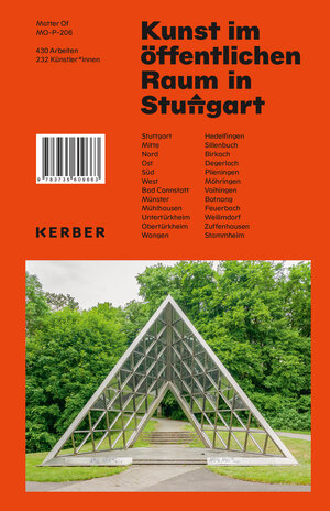Buchcover Kunst im öffentlichen Raum in Stuttgart - Aktualisierte Neuauflage  | EAN 9783735609663 | ISBN 3-7356-0966-X | ISBN 978-3-7356-0966-3