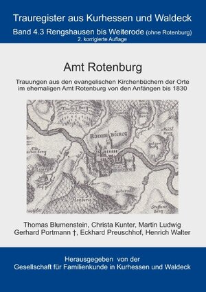 Buchcover Amt Rotenburg | Thomas Blumenstein | EAN 9783735779892 | ISBN 3-7357-7989-1 | ISBN 978-3-7357-7989-2