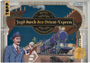 Buchcover Jagd durch den Orient-Express – Rätsel-Adventskalender | Markus Müller | EAN 9783735851796 | ISBN 3-7358-5179-7 | ISBN 978-3-7358-5179-6
