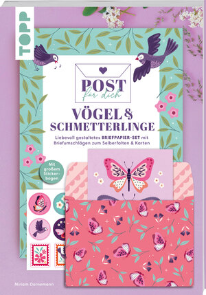 Buchcover Post für dich. Vögel & Schmetterlinge | Miriam Dornemann | EAN 9783735853257 | ISBN 3-7358-5325-0 | ISBN 978-3-7358-5325-7
