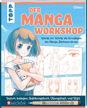 Buchcover Der Manga-Workshop. Schritt für Schritt die Grundlagen des Manga-Zeichnens lernen | Chiana | EAN 9783735880505 | ISBN 3-7358-8050-9 | ISBN 978-3-7358-8050-5