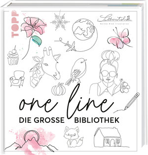 Buchcover Die große One Line Bibliothek | Heinke Nied | EAN 9783735880680 | ISBN 3-7358-8068-1 | ISBN 978-3-7358-8068-0