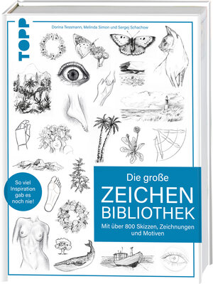 Buchcover Die große Zeichenbibliothek | Melinda Simon | EAN 9783735881175 | ISBN 3-7358-8117-3 | ISBN 978-3-7358-8117-5