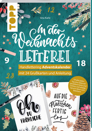 Buchcover In der Weihnachtsletterei. Adventskalender | Sina Karle | EAN 9783735881182 | ISBN 3-7358-8118-1 | ISBN 978-3-7358-8118-2