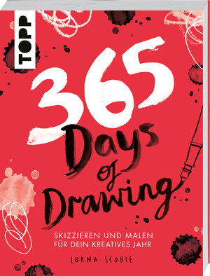 Buchcover 365 Days of Drawing | Lorna Scobie | EAN 9783735881250 | ISBN 3-7358-8125-4 | ISBN 978-3-7358-8125-0