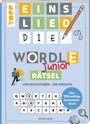 Buchcover WORDLE Rätsel Junior | Stefan Heine | EAN 9783735890443 | ISBN 3-7358-9044-X | ISBN 978-3-7358-9044-3