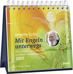 Buchcover Mit Engeln unterwegs 2025 | Anselm Grün | EAN 9783736505407 | ISBN 3-7365-0540-X | ISBN 978-3-7365-0540-7
