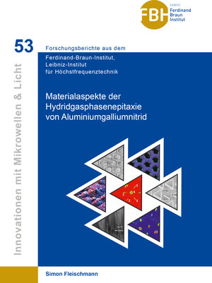 Buchcover Materialaspekte der Hydridgasphasenepitaxie von Aluminiumgalliumnitrid | Simon Fleischmann | EAN 9783736970298 | ISBN 3-7369-7029-3 | ISBN 978-3-7369-7029-8
