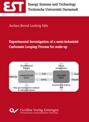 Buchcover Experimental Investigation of a semi-industrial Carbonate Looping Process for scale-up | Jochen Bernd Ludwig Hilz | EAN 9783736970458 | ISBN 3-7369-7045-5 | ISBN 978-3-7369-7045-8
