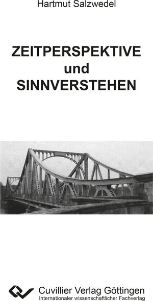 Buchcover Zeitperspektive und Sinnverstehen | Hartmut Salzwedel | EAN 9783736971271 | ISBN 3-7369-7127-3 | ISBN 978-3-7369-7127-1