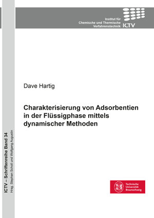 Buchcover Charakterisierung von Adsorbentien in der Flüssigphase mittels dynamischer Methoden | Dave Hartig | EAN 9783736971455 | ISBN 3-7369-7145-1 | ISBN 978-3-7369-7145-5