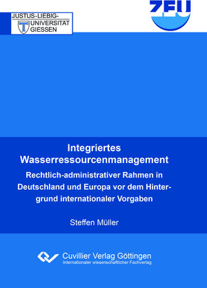 Buchcover Integriertes Wasserressourcenmanagement | Steffen Müller | EAN 9783736973206 | ISBN 3-7369-7320-9 | ISBN 978-3-7369-7320-6